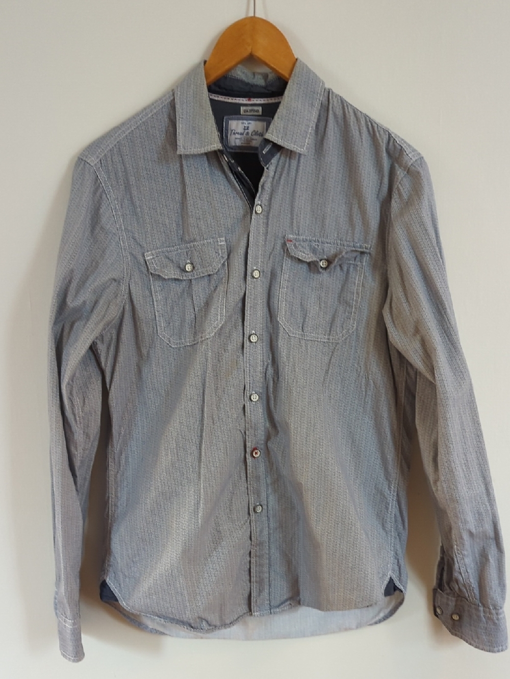Men's Thread & Cloth Patterned Button Down